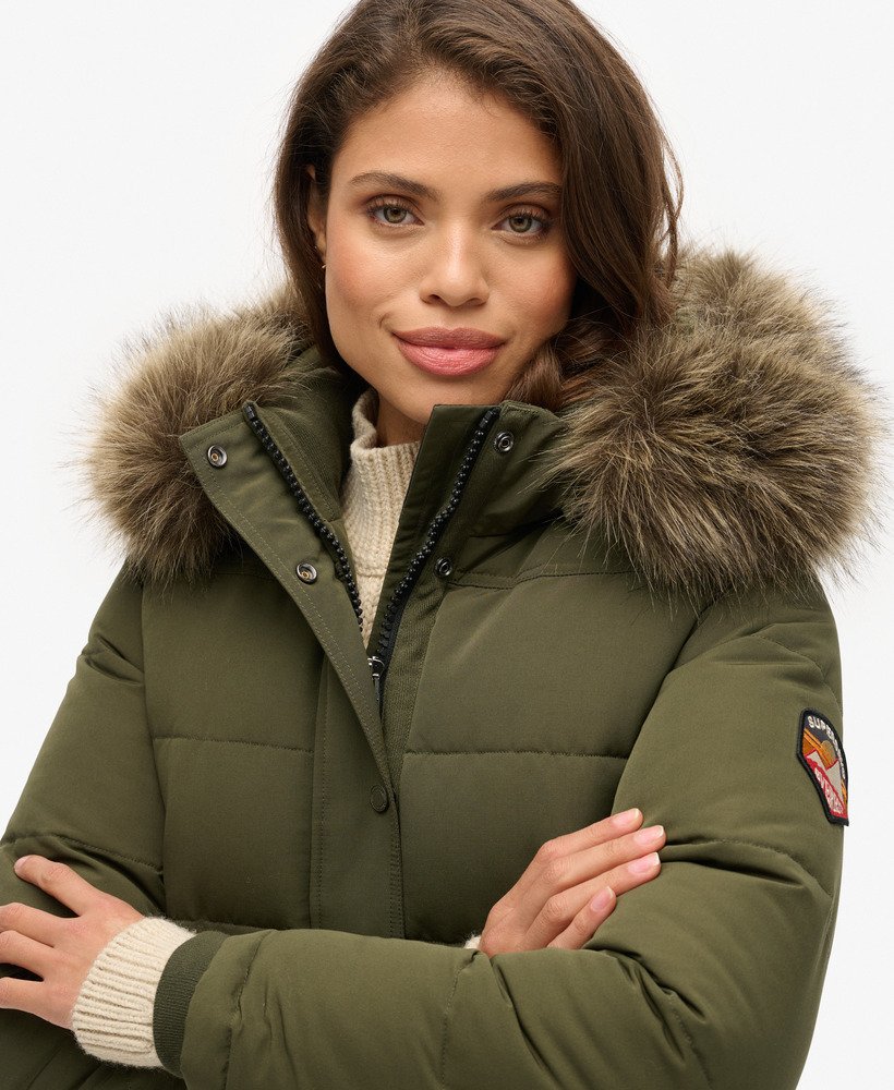 kurtka bomberka z kapturem everest w kolorze khaki