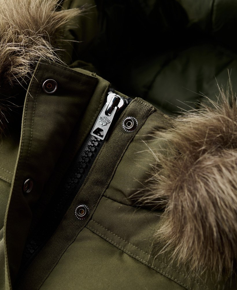 kurtka bomberka z kapturem everest w kolorze khaki
