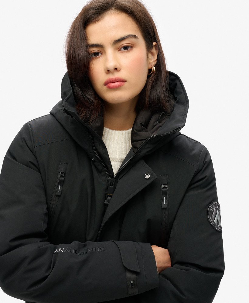 kurtka typu bomber city padded w kolorze czarnym