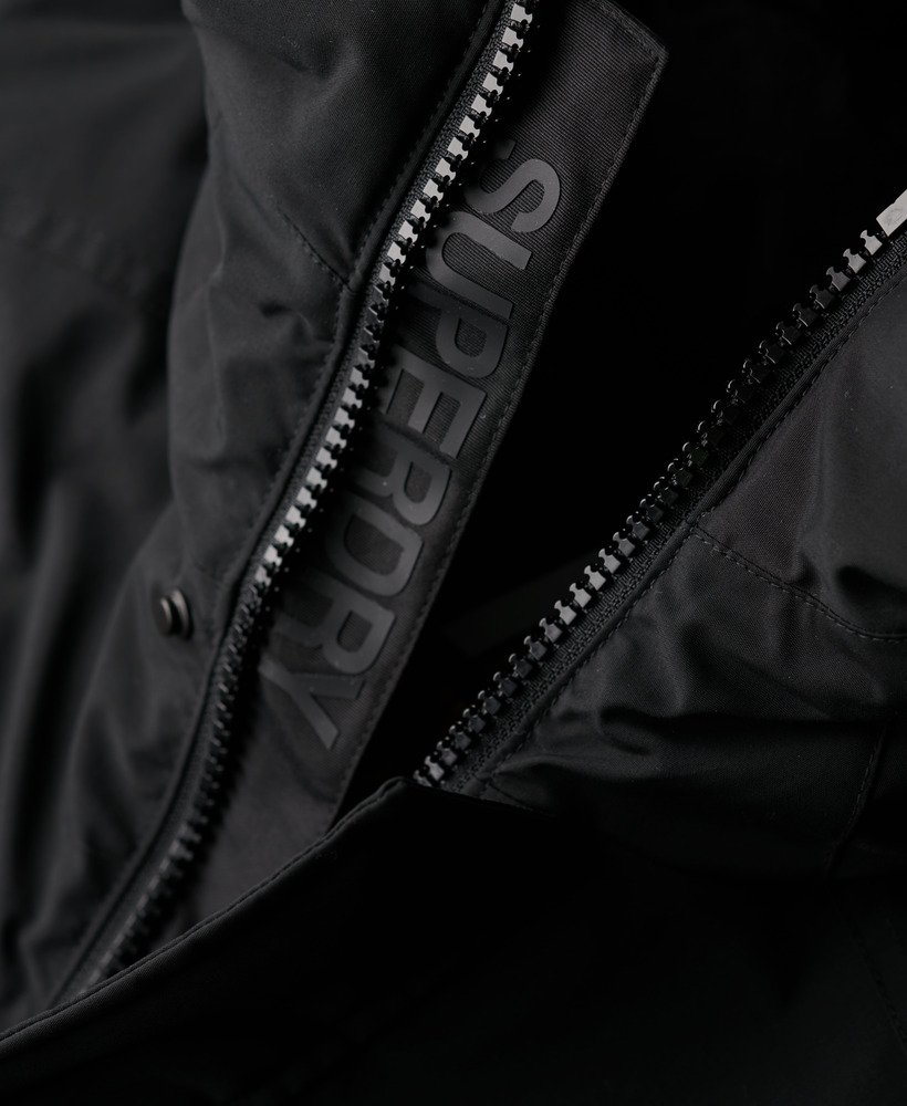 kurtka typu bomber city padded w kolorze czarnym