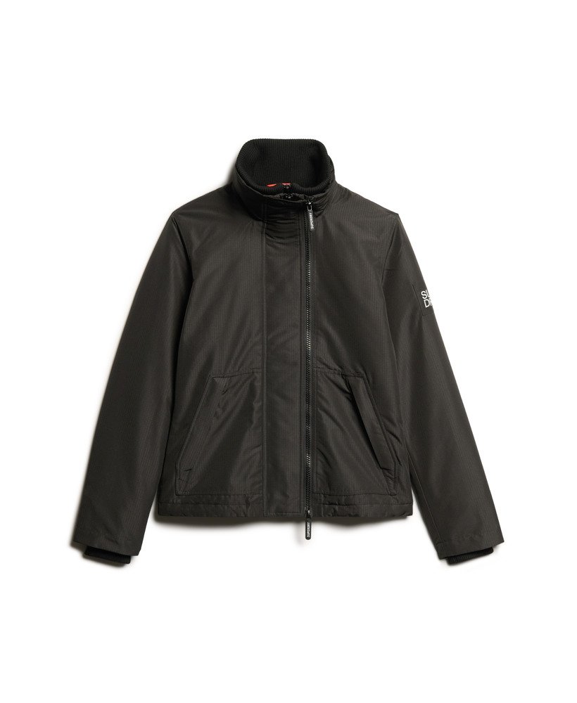 kurtka wiatrówka mountain windbreaker w kolorze czarnym