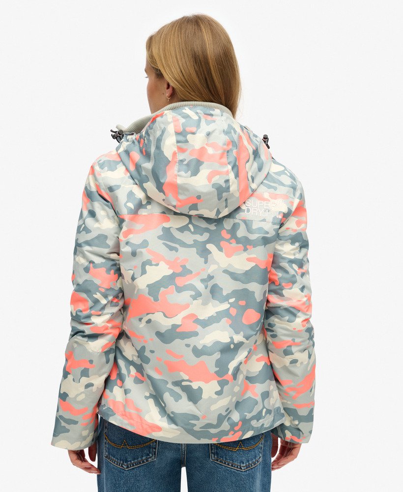 kurtka wiatrówka z kapturem mountain w kolorze puritan grey camo