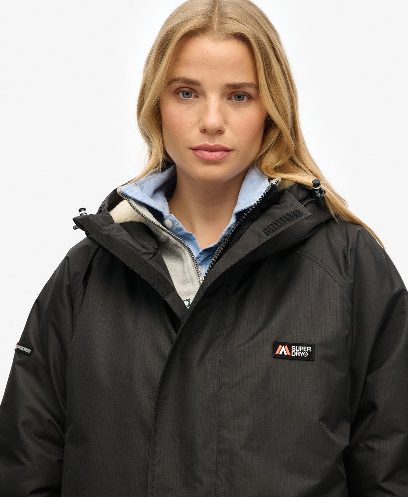 szlafrok superdry w kolorze czarno-biaŁym