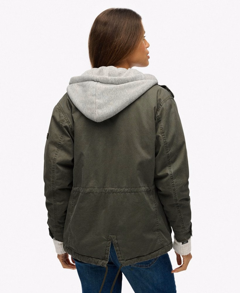 Kurtka wojskowa Jersey Hood Borg