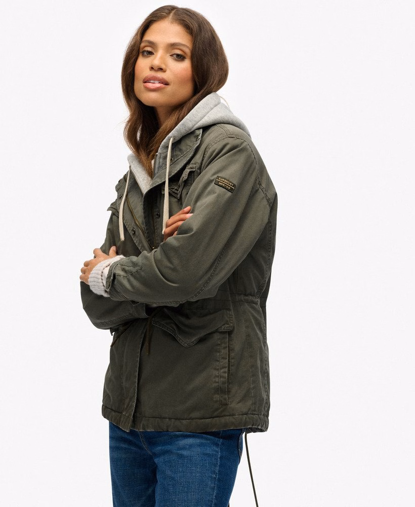 Kurtka wojskowa Jersey Hood Borg