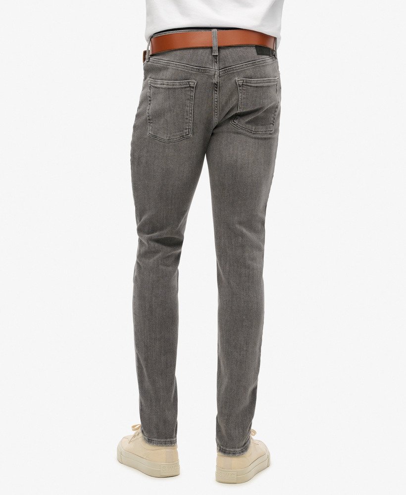 obcisłe jeansy vintage w kolorze clinton used grey