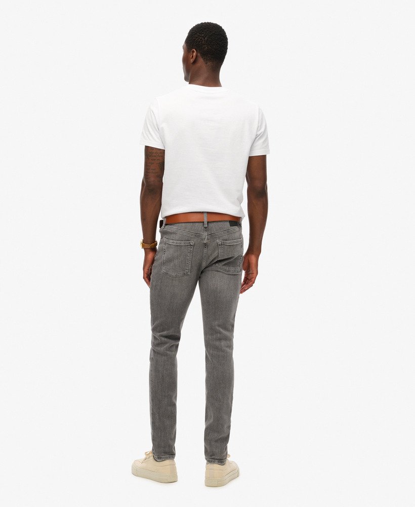 obcisłe jeansy vintage w kolorze clinton used grey