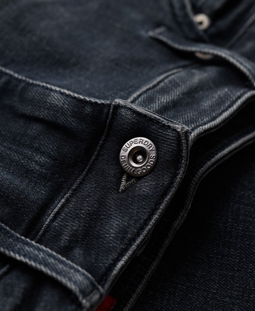 obcisłe jeansy vintage w kolorze vanderbilt ink worn