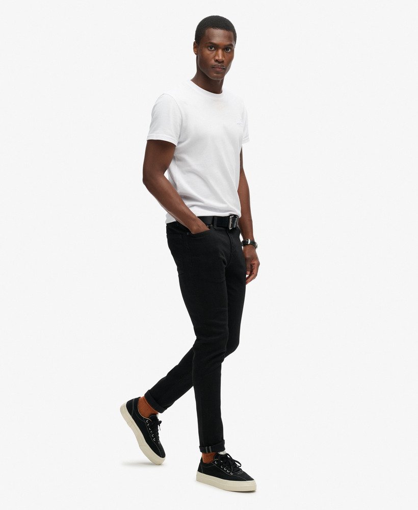 obcisłe jeansy vintage w kolorze venom washed black