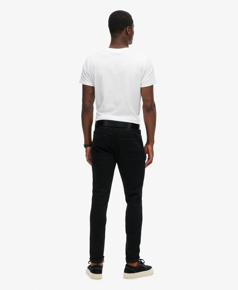 obcisłe jeansy vintage w kolorze venom washed black