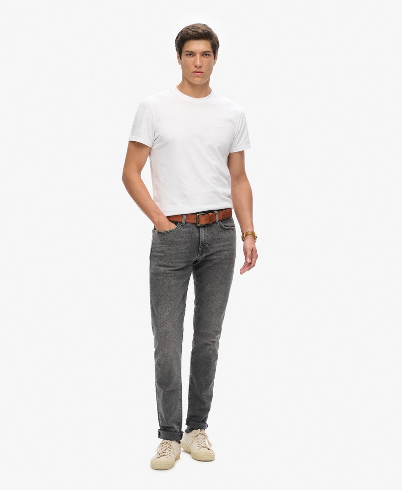 jeansy vintage slim w kolorze clinton used grey
