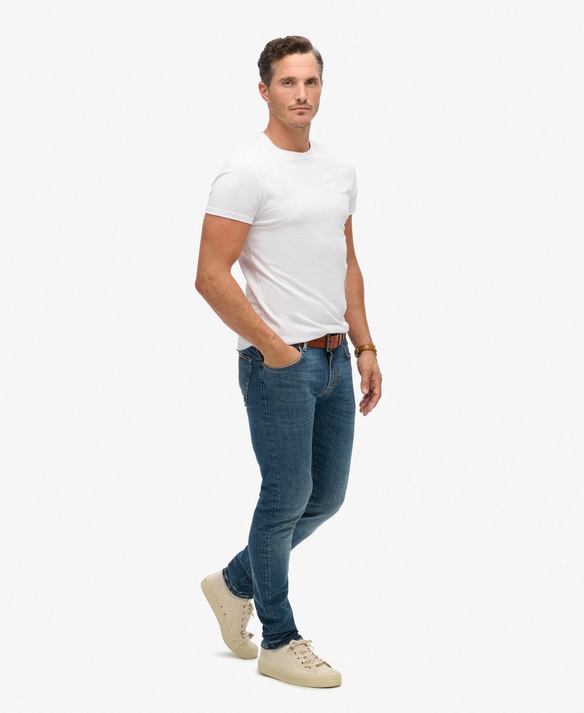 jeansy vintage slim w kolorze mercer mid blue