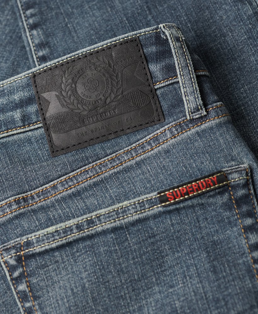 jeansy vintage slim w kolorze mercer mid blue
