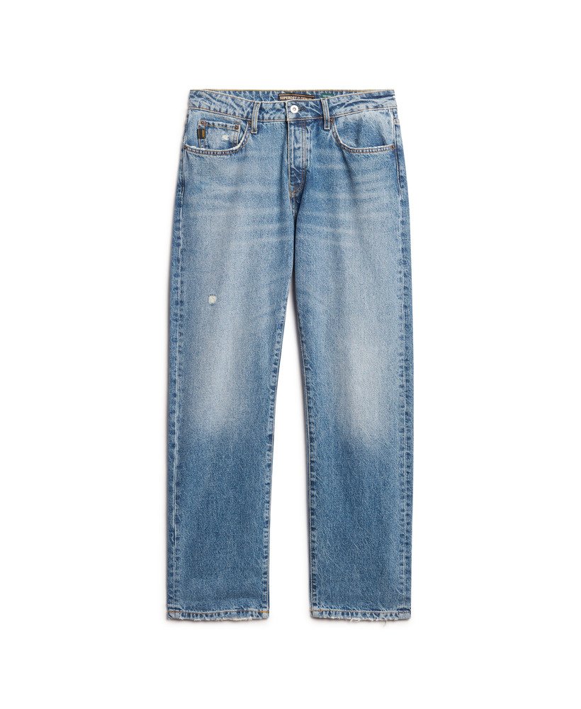proste dżinsy w kolorze angeles vintage mid blue