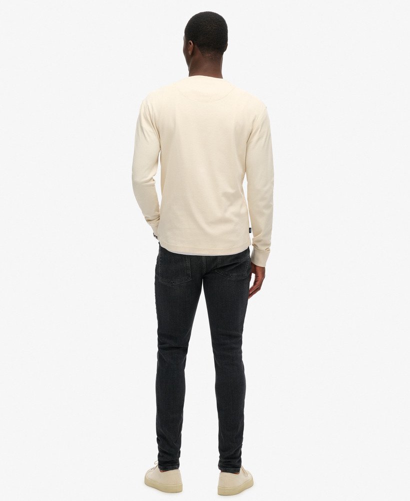 obcisłe jeansy vintage w kolorze newark washed black