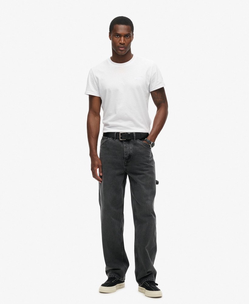 jeansy carpenter z organicznej bawełny w kolorze wisconsin washed black