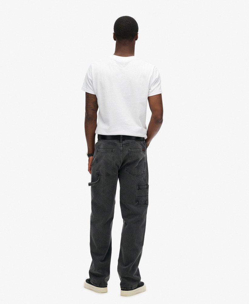 jeansy carpenter z organicznej bawełny w kolorze wisconsin washed black
