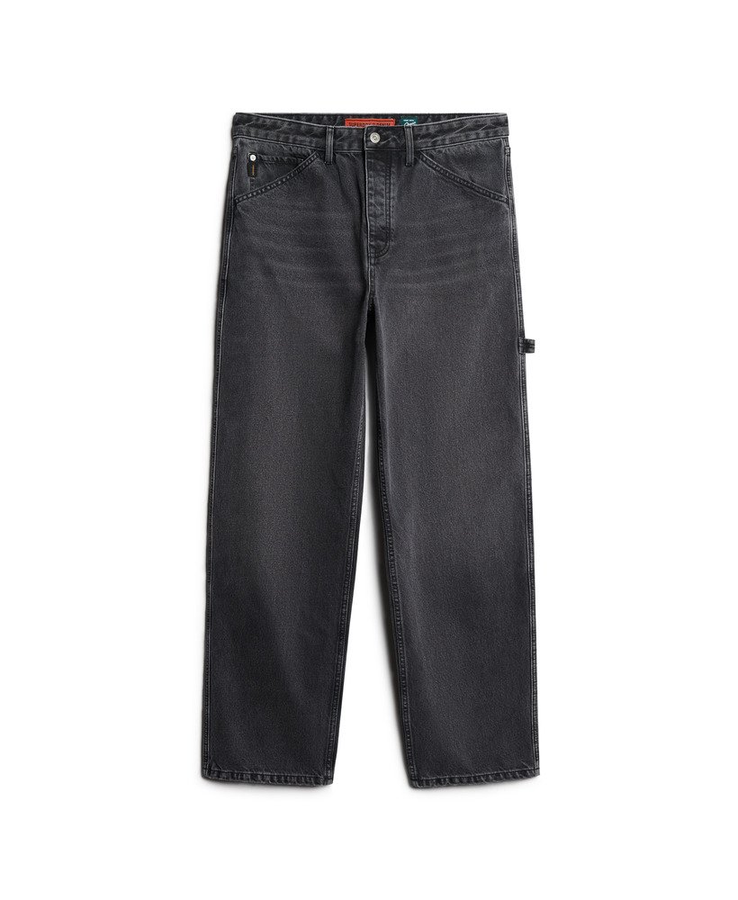 jeansy carpenter z organicznej bawełny w kolorze wisconsin washed black