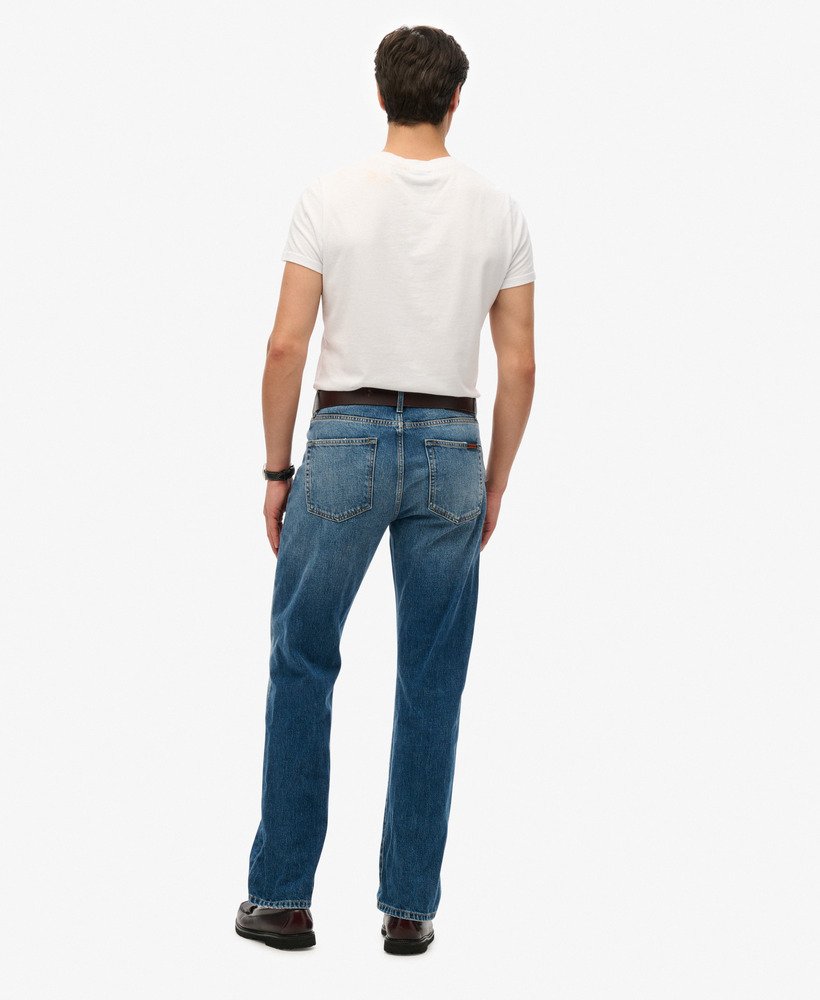 proste jeansy w kolorze dolores mid blue