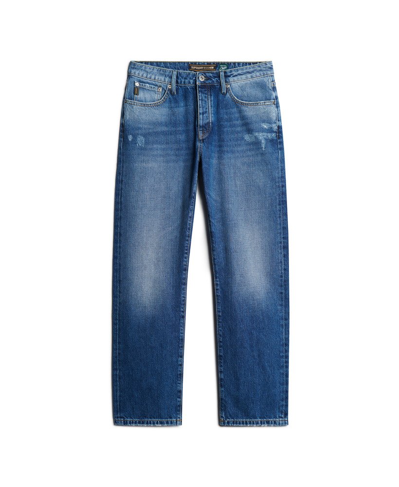 proste jeansy w kolorze dolores mid blue