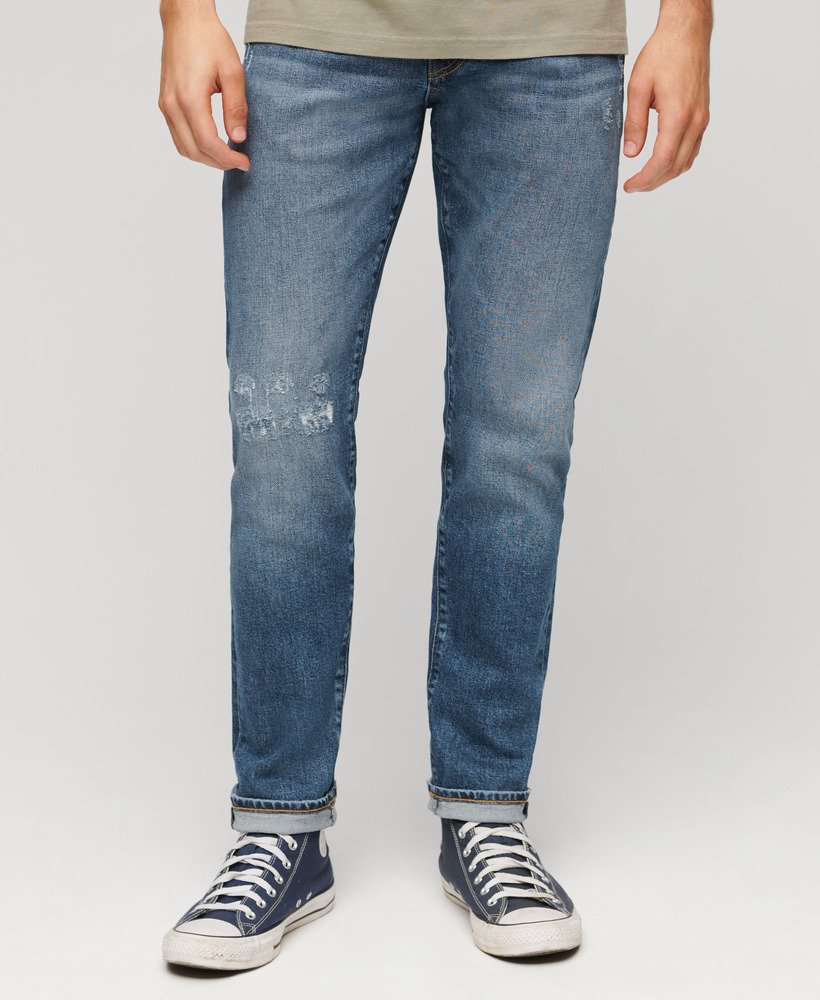 jeansy vintage slim w kolorze folsom mid blue
