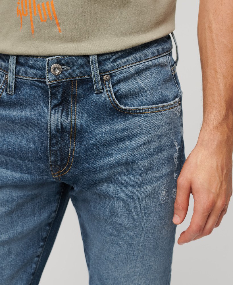 jeansy vintage slim w kolorze folsom mid blue