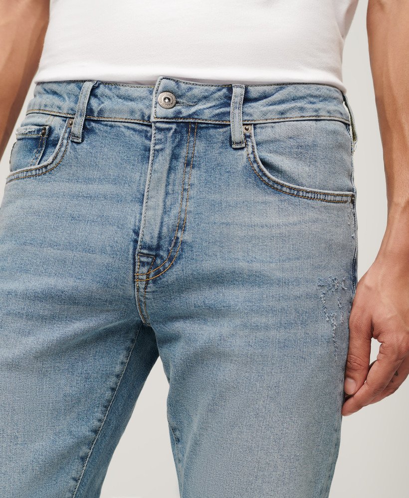 jeansy vintage slim w kolorze shotwell blue
