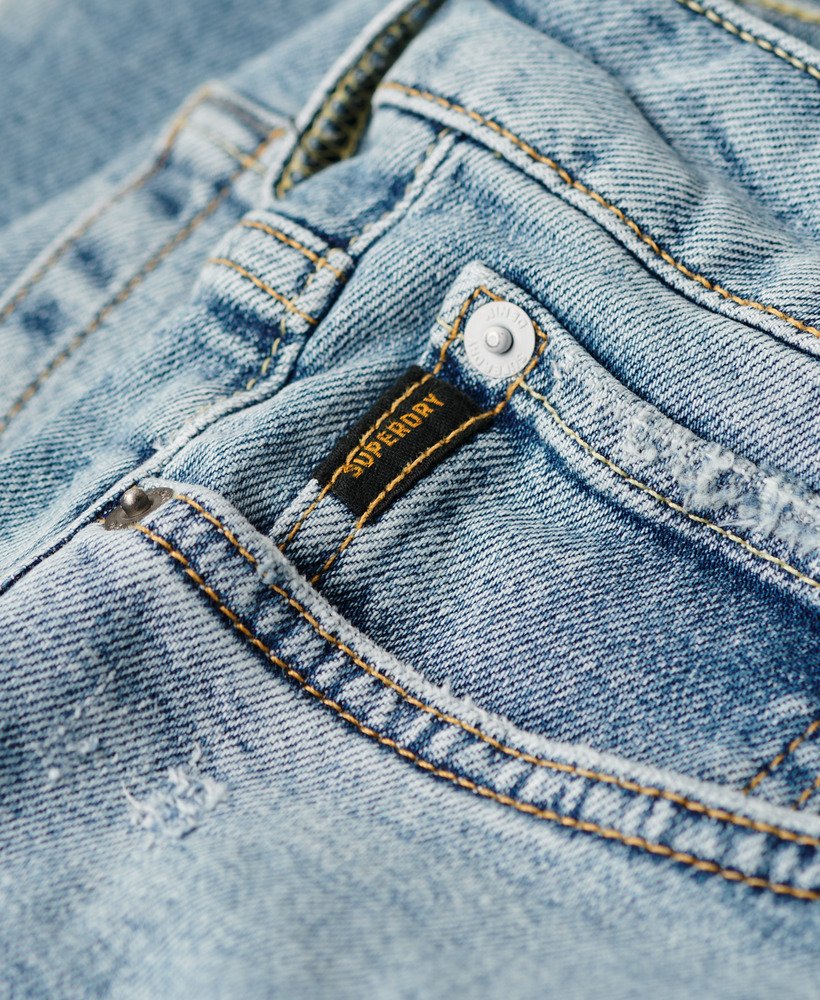 jeansy vintage slim w kolorze shotwell blue