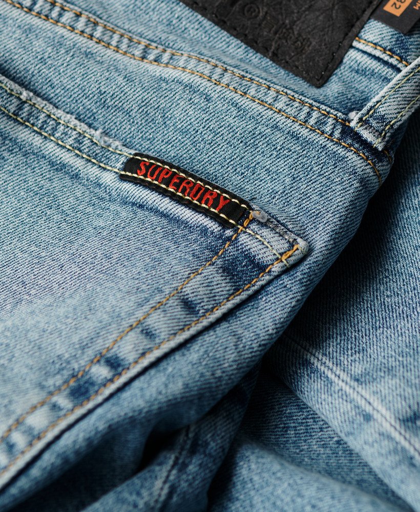 jeansy vintage slim w kolorze shotwell blue