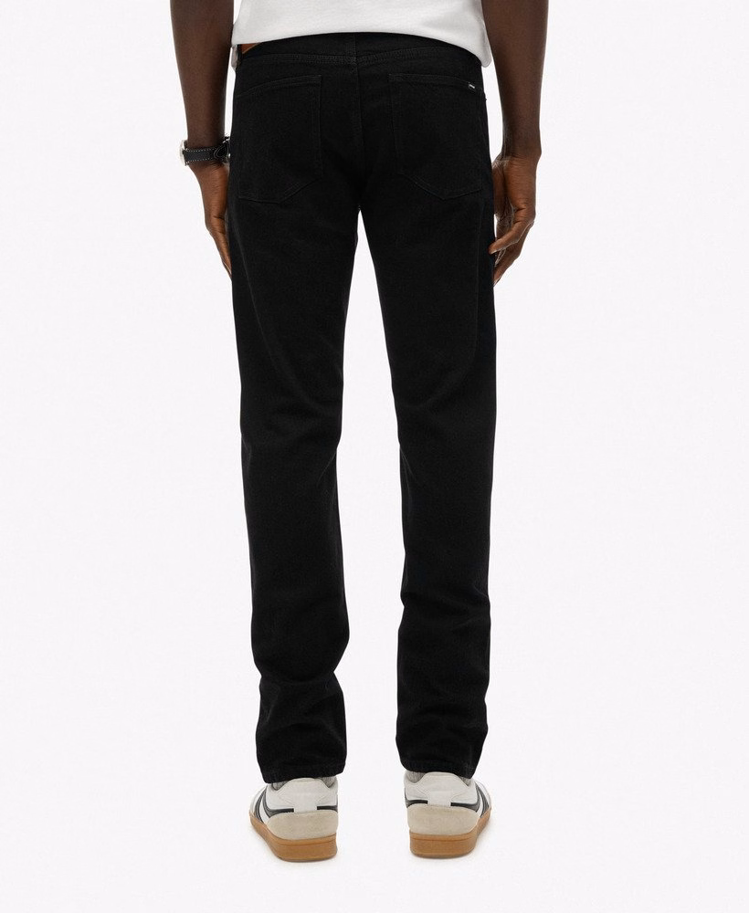 Jeansy vintage slim z bawełny organicznej