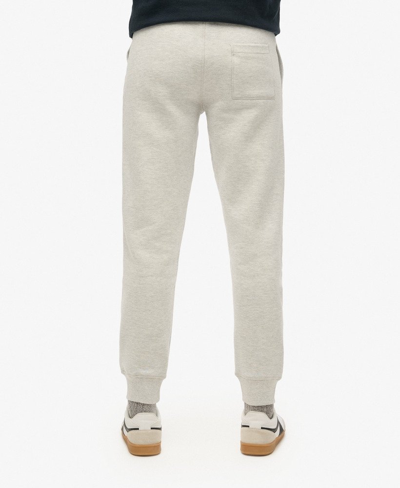 spodnie dresowe essential logo w kolorze glacier grey marl