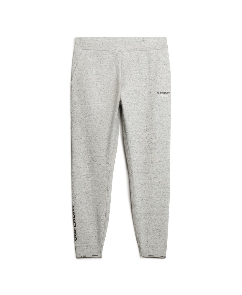 spodnie dresowe sport tech logo tapered w kolorze athletic grey marl