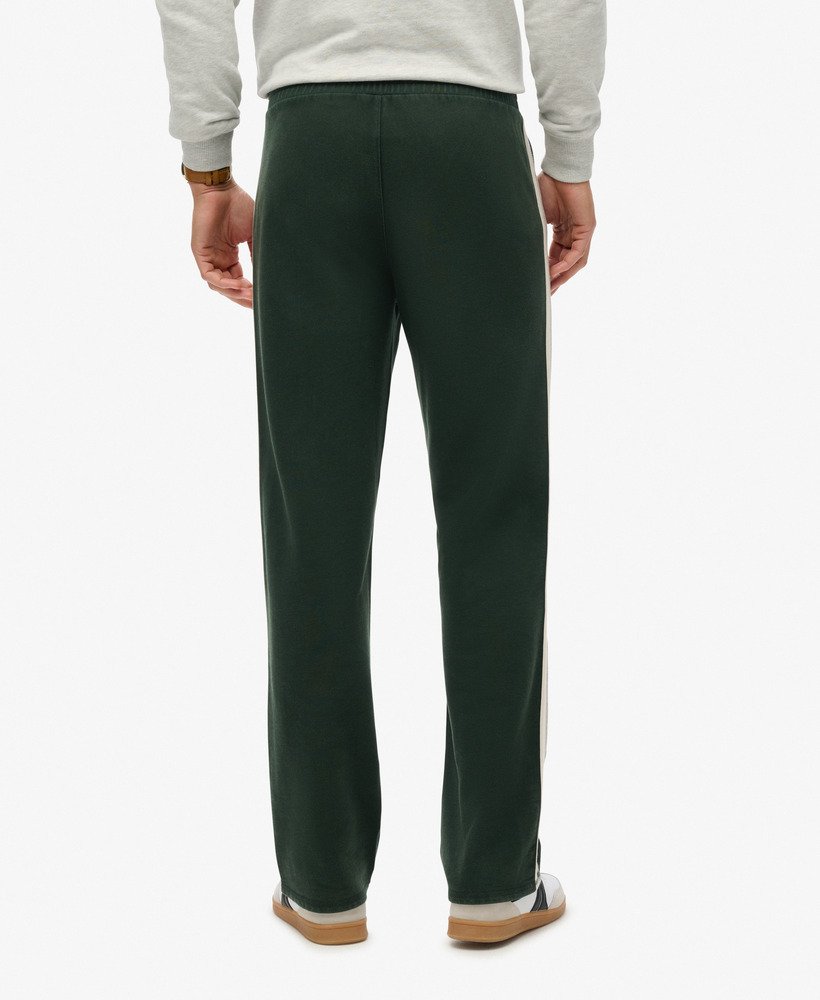 spodnie dresowe vintage athletic w kolorze academy dark green
