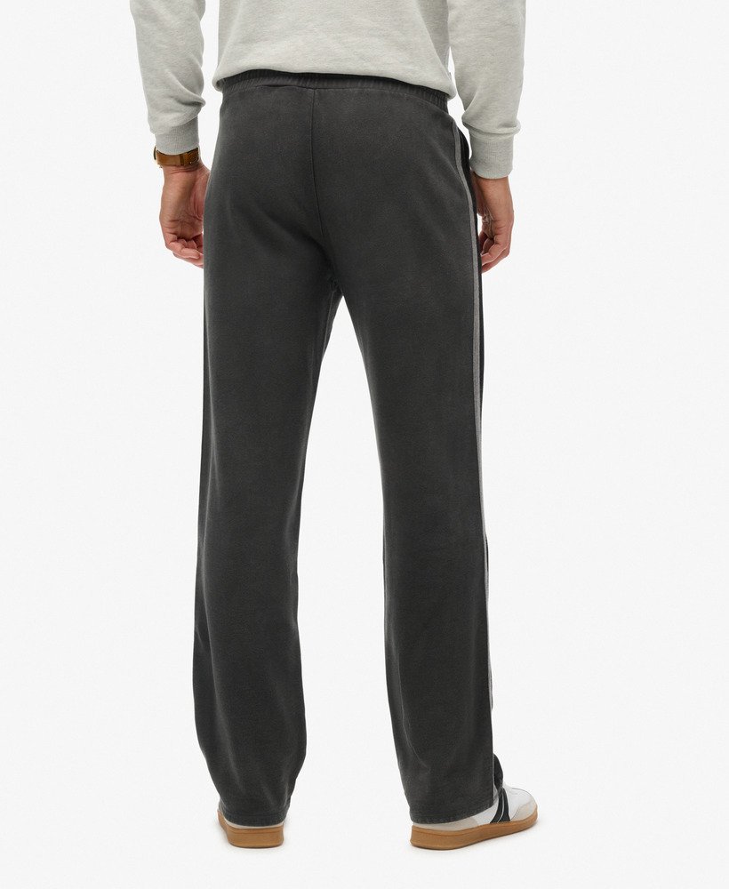 spodnie dresowe vintage athletic w kolorze spranej czerni