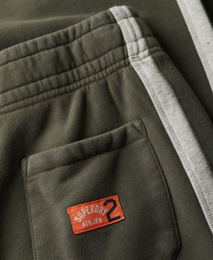 spodnie dresowe essential logo straight joggers w kolorze drk gry greenathletic gry mrl