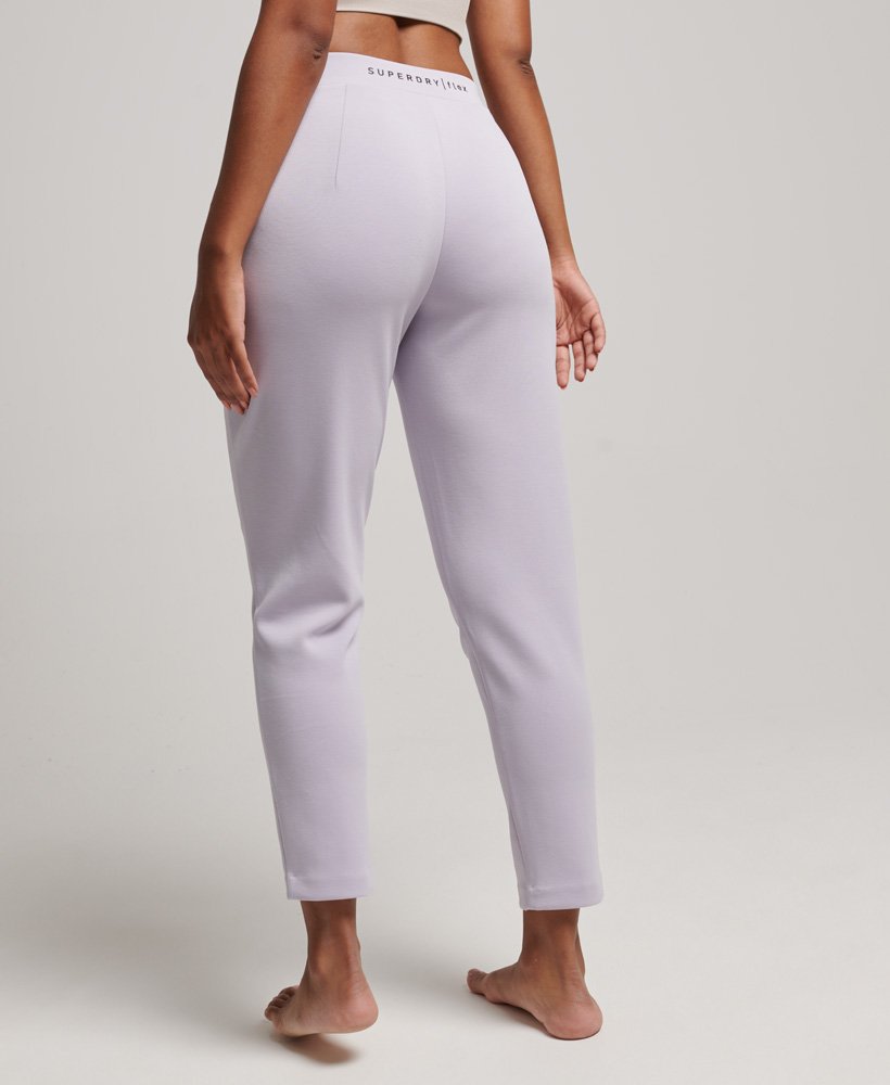 spodnie dresowe flex tailored w kolorze thistle lilac