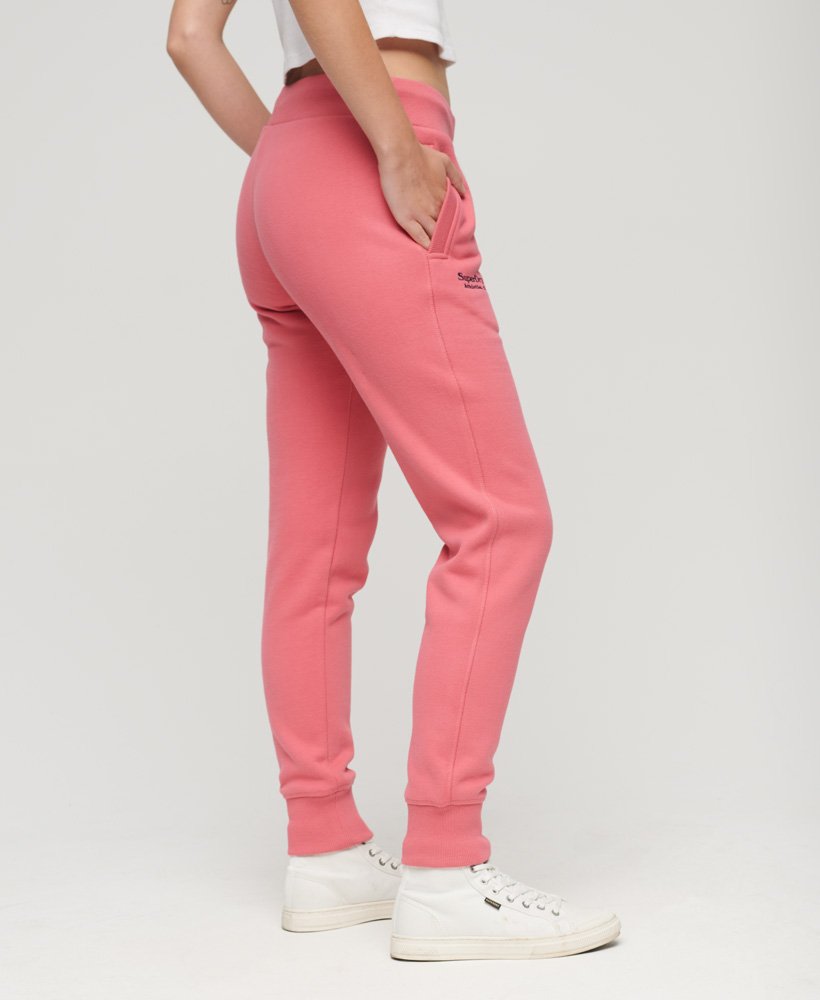 spodnie dresowe essential logo w kolorze camping pink