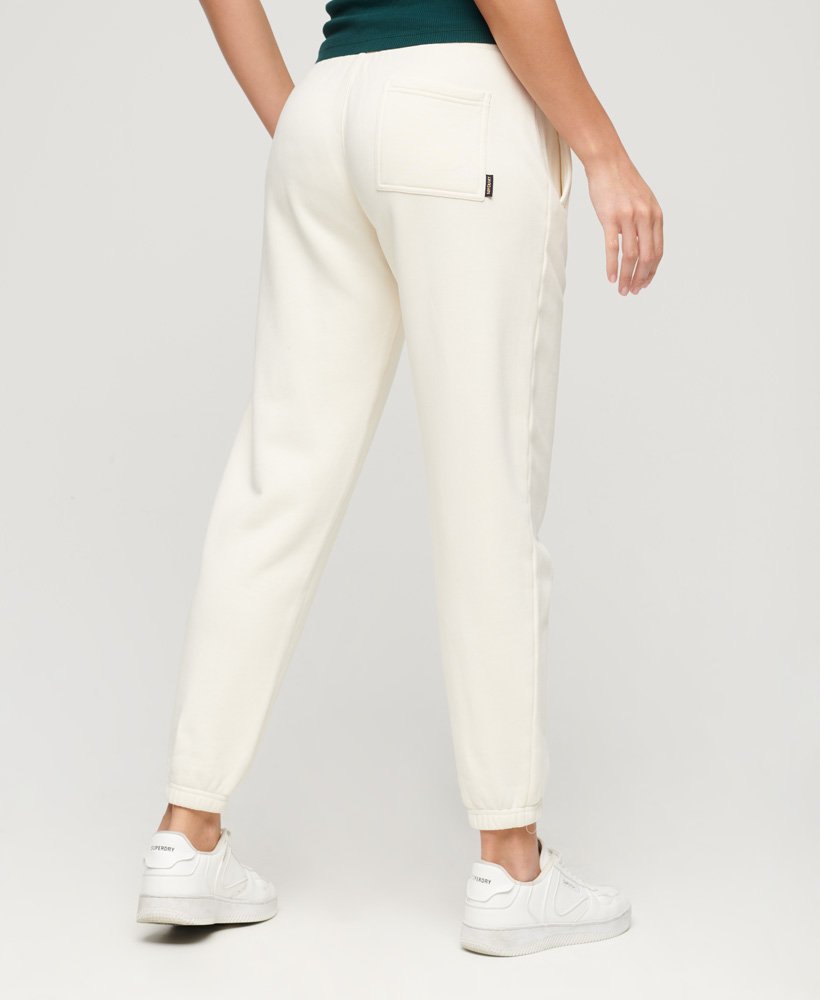 spodnie dresowe athletic college loose joggers w kolorze owsianego beżu