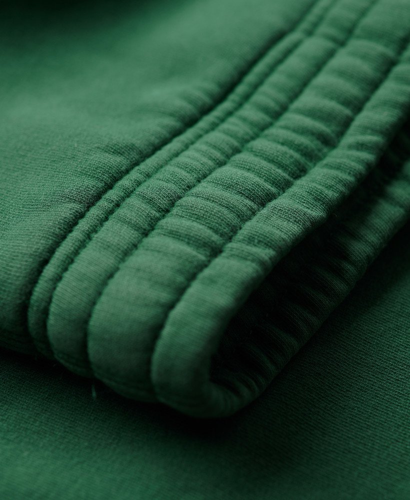 spodnie dresowe vintage wash straight w kolorze pine green