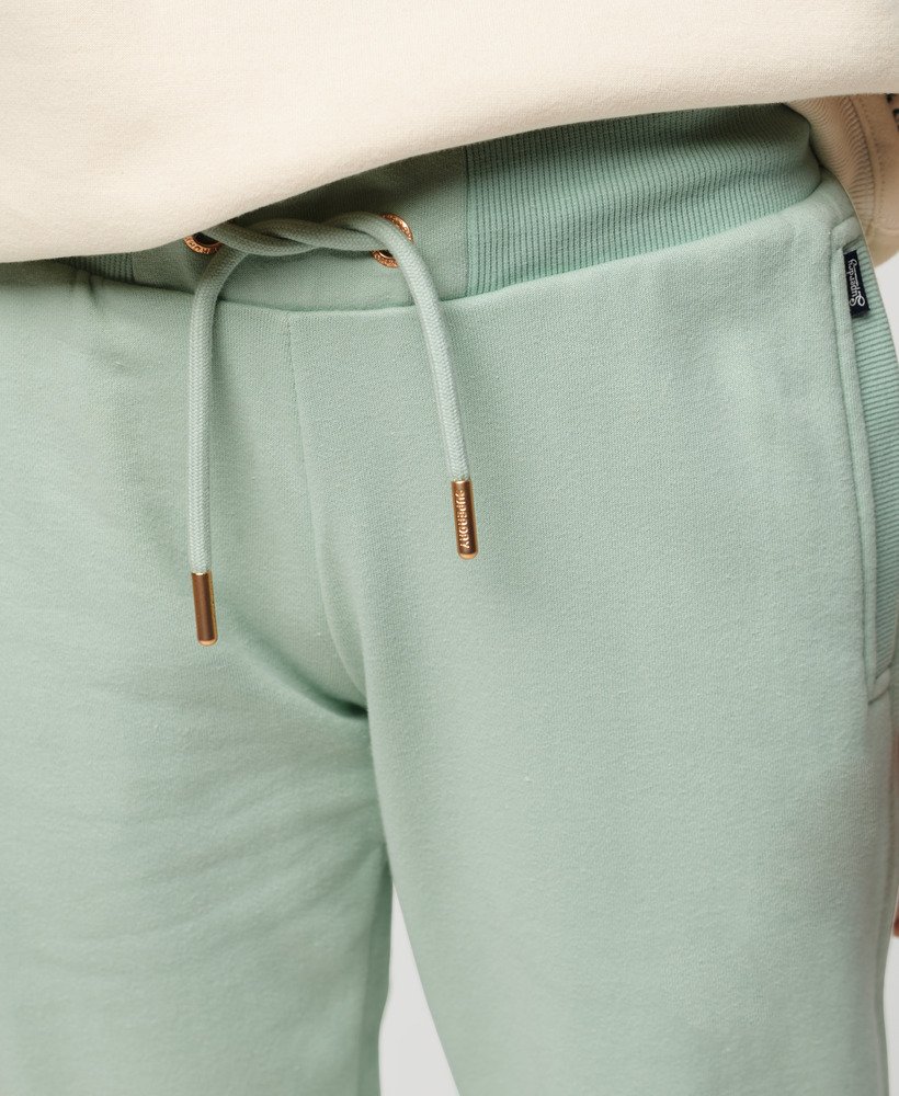 spodnie dresowe essential logo w kolorze surf spray green