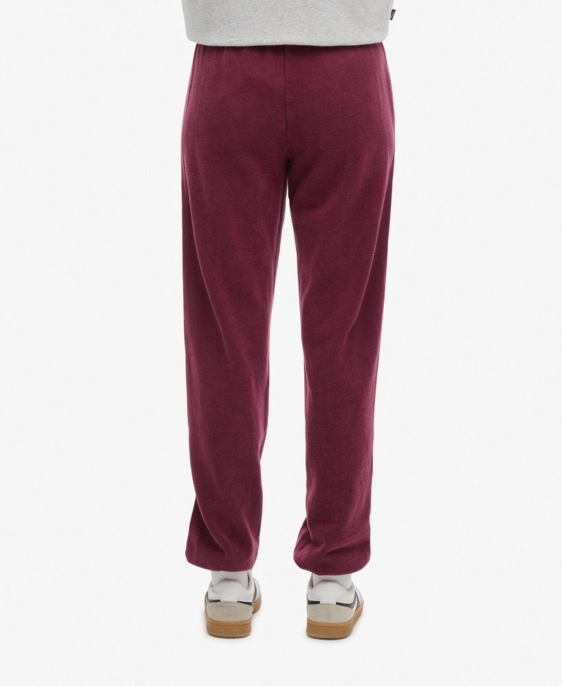 spodnie dresowe athletic essentials vintage side stripe w kolorze port red