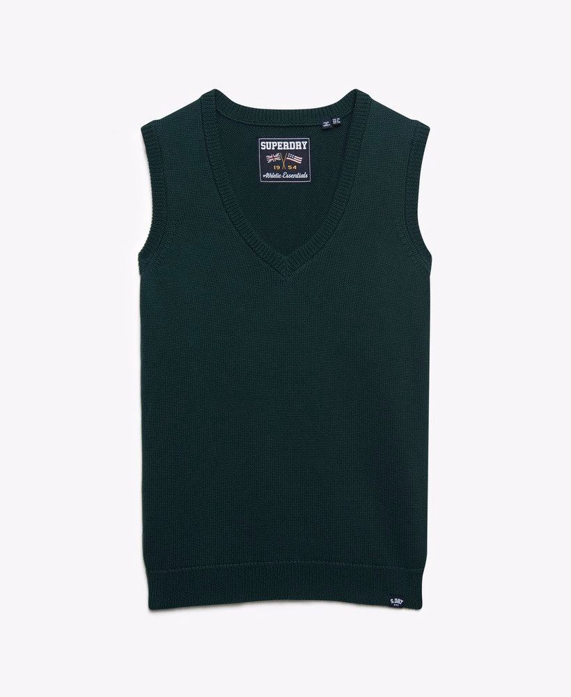 Athletic Essentials Dzianinowy Top Bez Rękawów