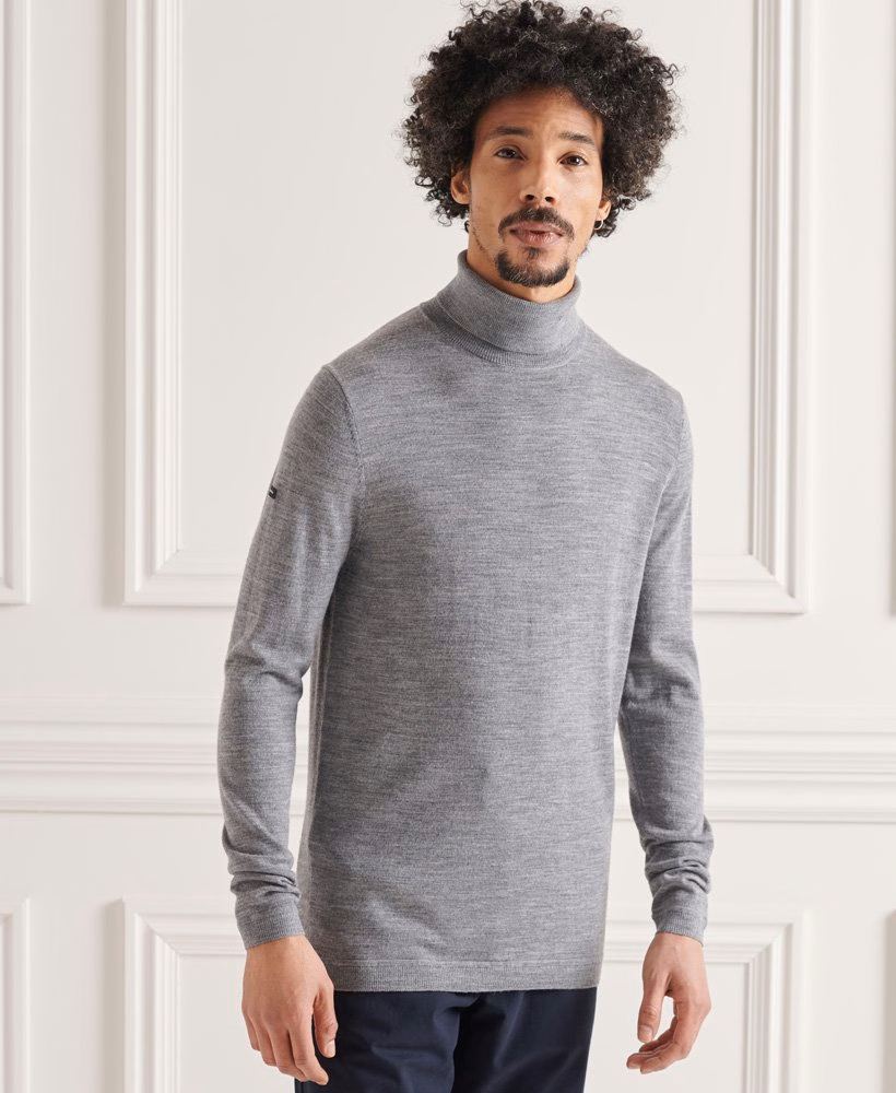 Golf z wełny merino