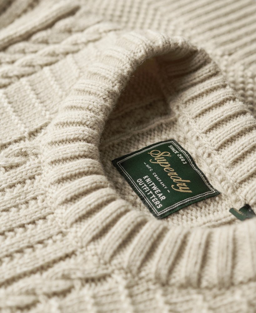 jacob crew jumper w kolorze ecru