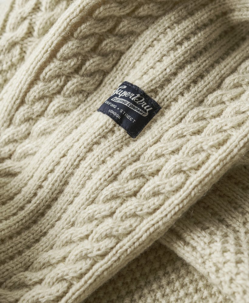 jacob crew jumper w kolorze ecru