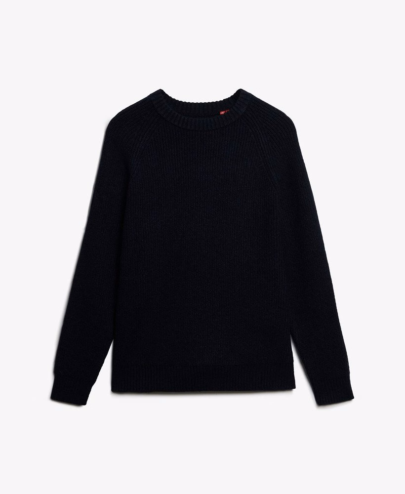 Gruby sweter typu raglan
