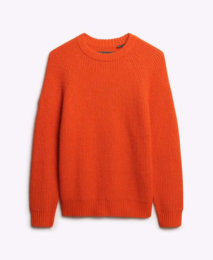 Gruby sweter typu raglan