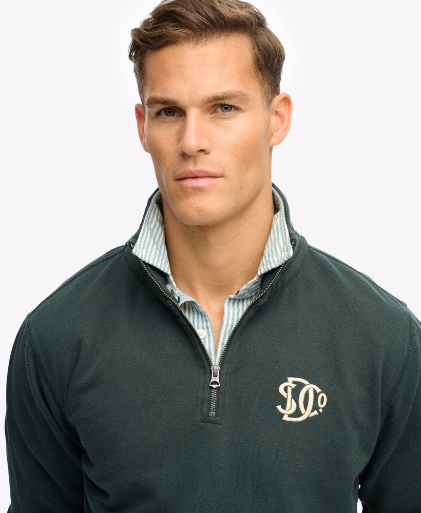 Bluza Athletic SD Co. z zamkiem błyskawicznym do połowy