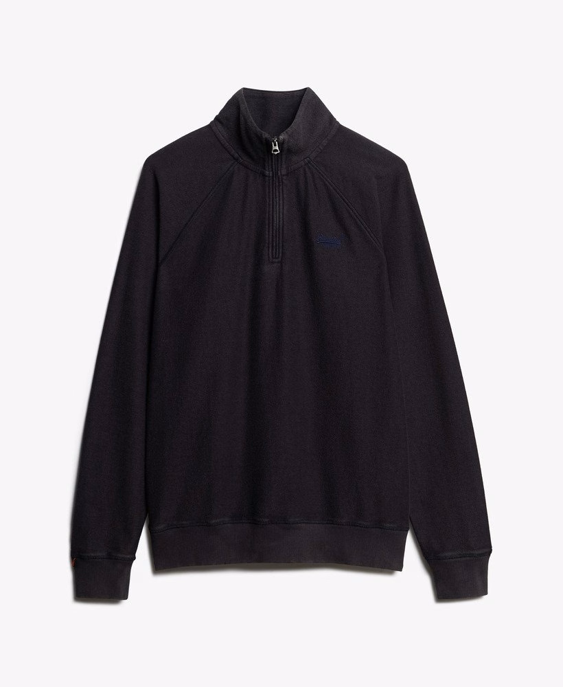 Bluza raglanowa Henley Essential Logo