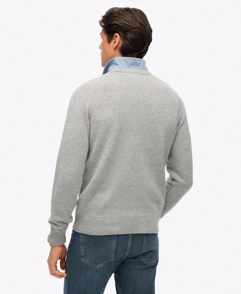 Sweter z mieszanki wełny